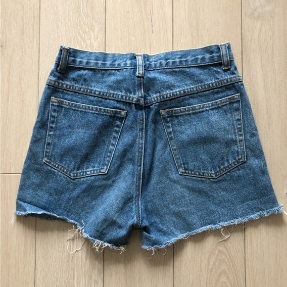 Vintage Warner Bros. Looney Tunes Embroidered Jean Shorts 24” Waist Kids 12 - Picture 3 of 9